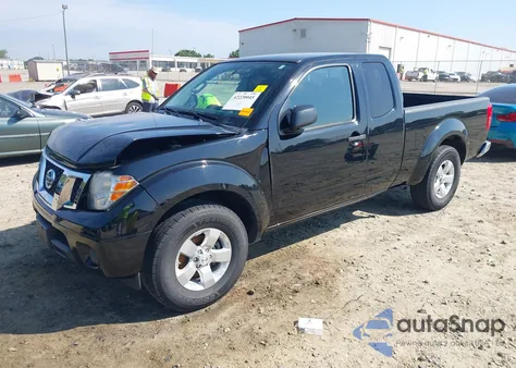 2012 Nissan Frontier Sv из США, поврежденный, VIN 1N6AD0CUXCC421926